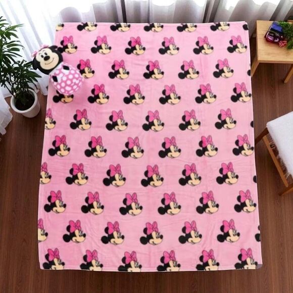 Disney Minnie Mouse Buddy & Throw Set by The Big One - Picture 2 of 5
